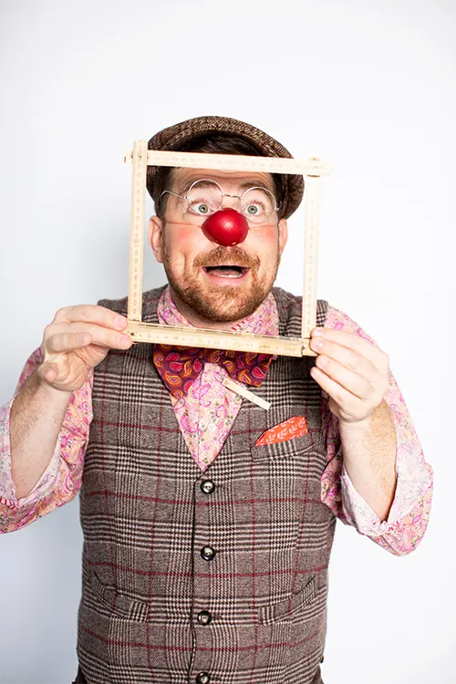Clown Herr Martini für Kinder Lupo - Lupo Kölner Klinikclown
